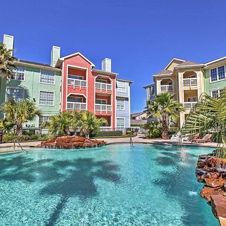 Colorful Galveston Retreat Steps From Beach And Pool Exteriör bild