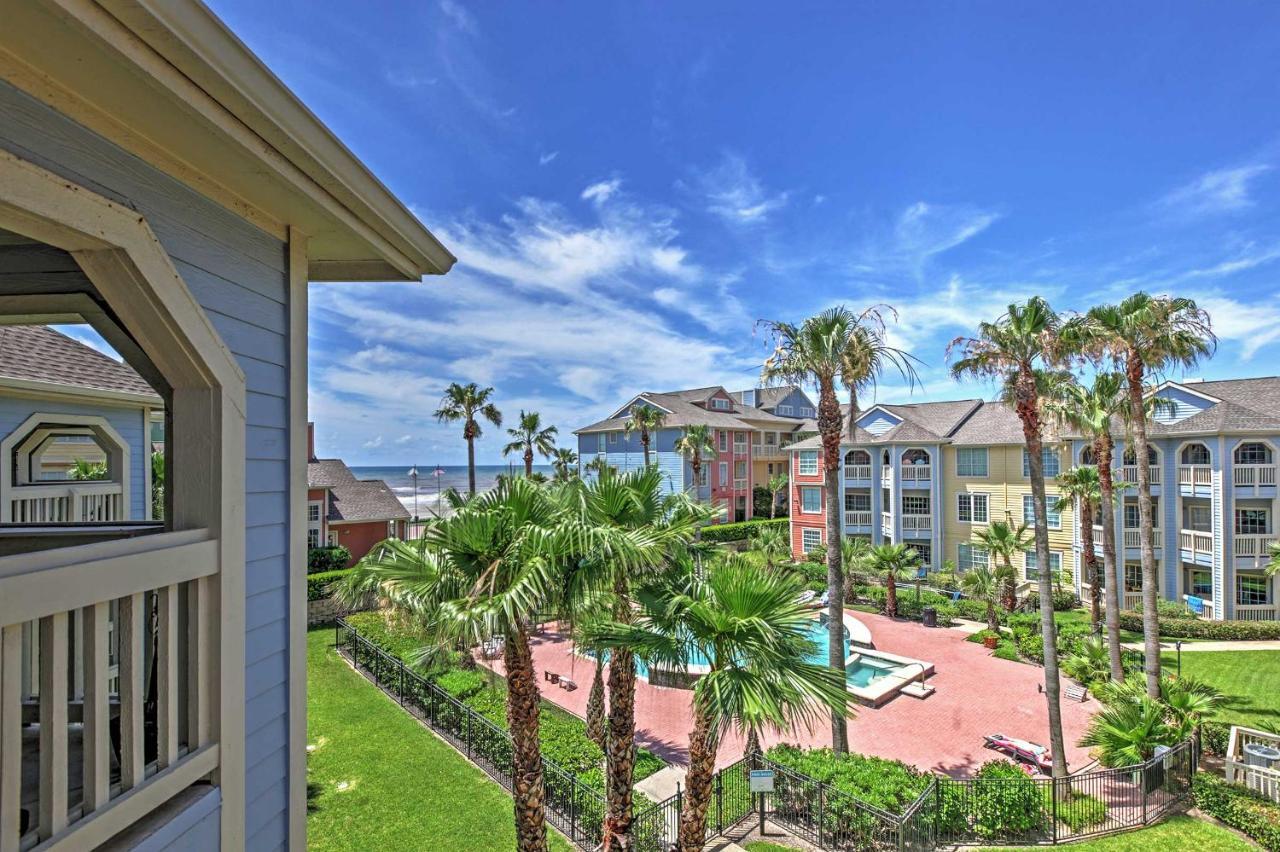 Colorful Galveston Retreat Steps From Beach And Pool Exteriör bild